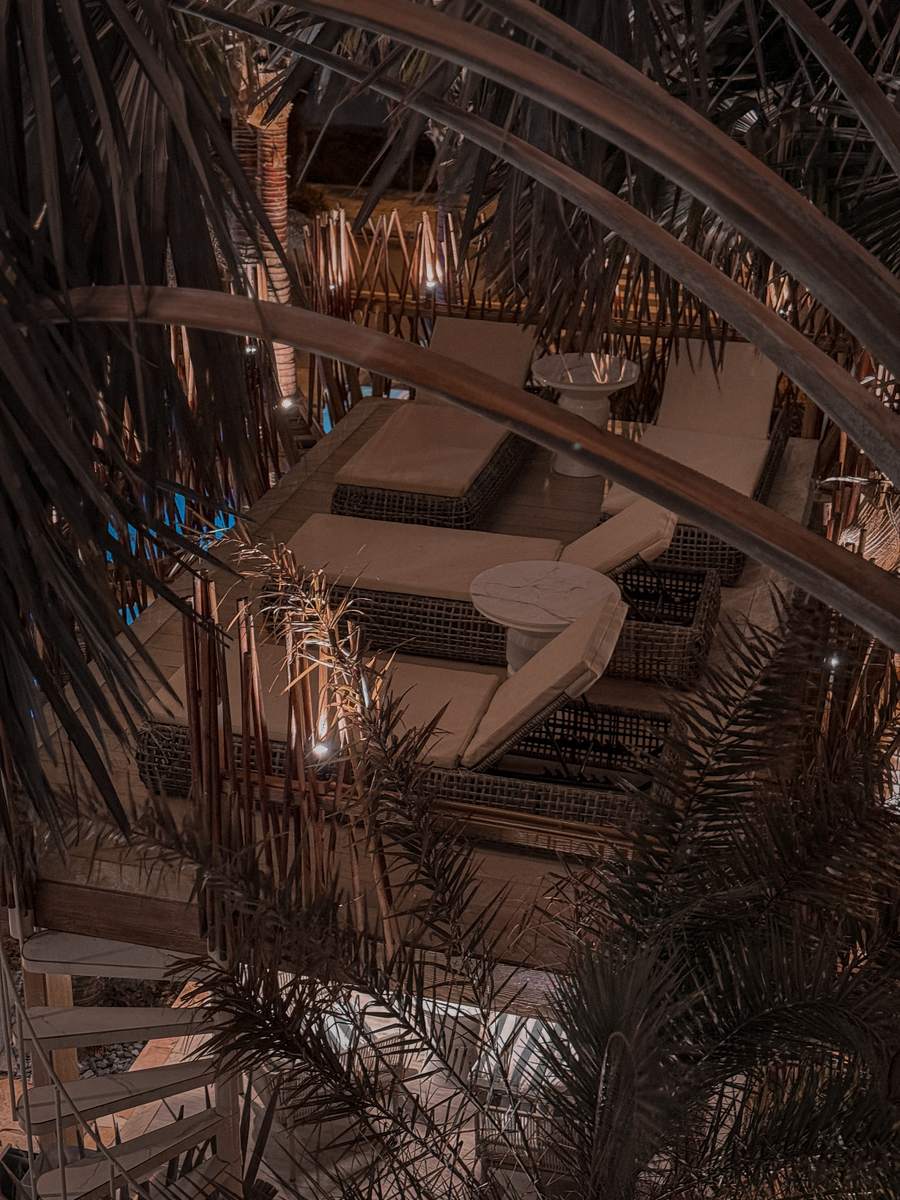 Above Ground Urban Jungle Pool at Hideout Wellness